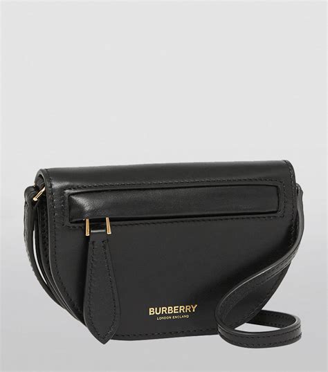 mini double olympia leather bag burberry|Burberry olympia check shoulder bag.